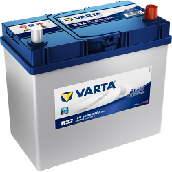 Montaje de Bateria Varta B32 45Ah 330A 12V Blue Dynamic