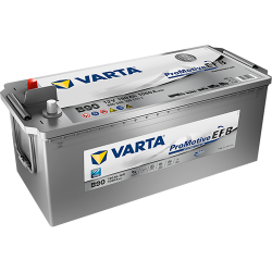 Montaje de Bateria Varta B90 190Ah 1050A 12V Promotive Efb