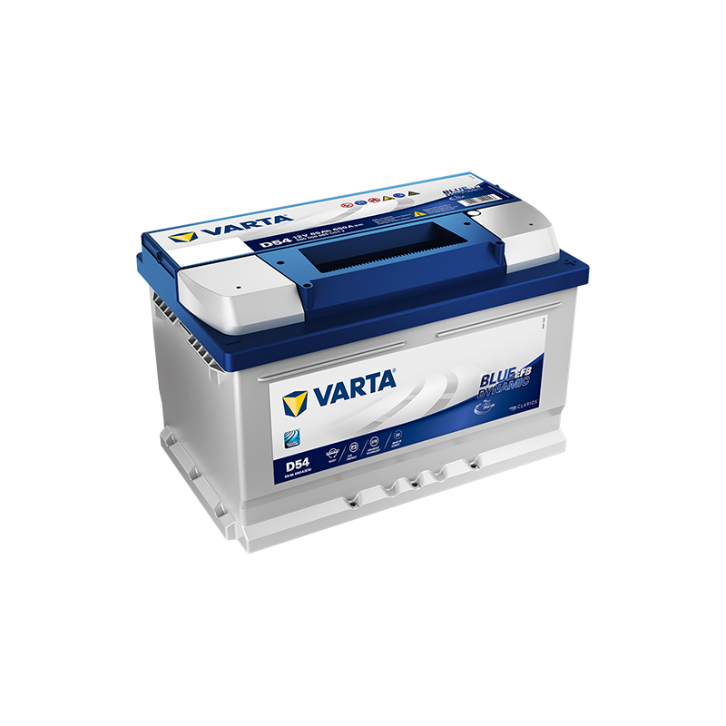 Montaje de Bateria Varta D54 65Ah 650A 12V Blue Dynamic Efb