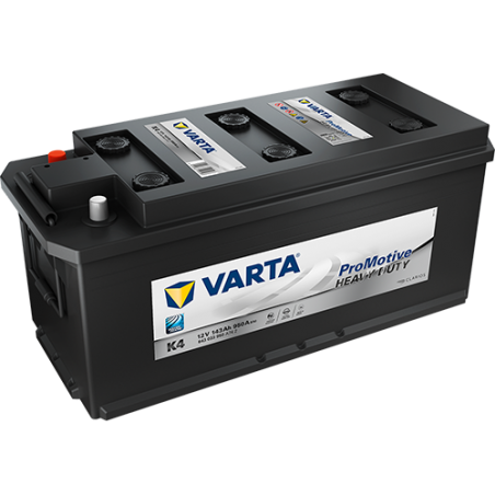 Montaje de Bateria Varta K4 143Ah 950A 12V Promotive Hd