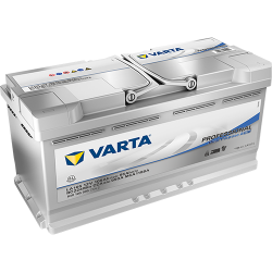 Montaje de Bateria Varta LA105 105Ah 950A 12V Professional Dual Purpose Agm