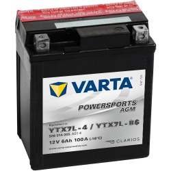 Instalación a domicilio de Varta YTX7L-4,YTX7L-BS 506014005 al mejor precio