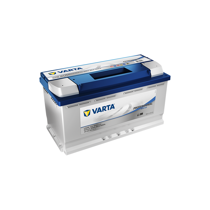 Montaje de Bateria Varta LFS95 95Ah 800A 12V Professional Starter