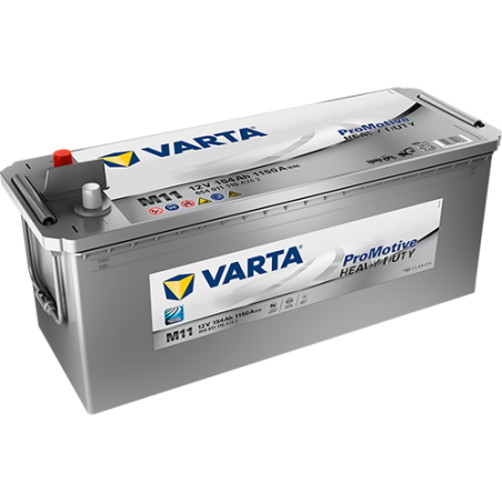 Montaje de Bateria Varta M11 154Ah 1150A 12V Promotive Hd