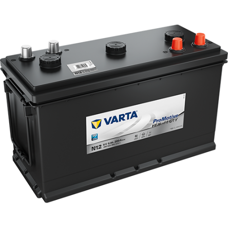 Montaje de Bateria Varta N12 200Ah 950A 6V Promotive Hd