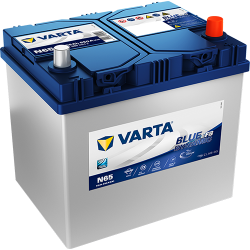 Montaje de Bateria Varta N65 65Ah 650A 12V Blue Dynamic Efb
