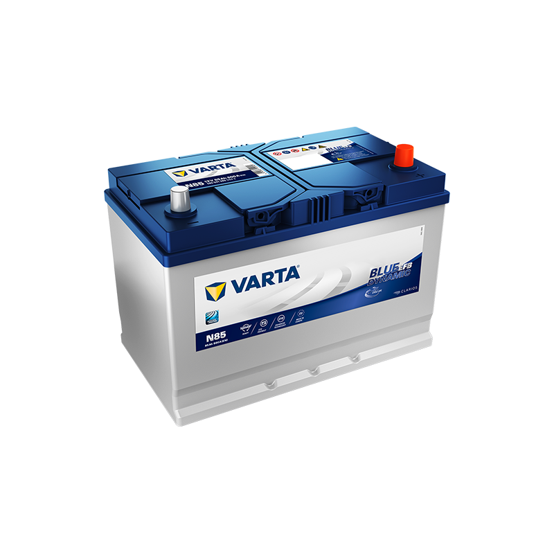 Montaje de Bateria Varta N85 85Ah 800A 12V Blue Dynamic Efb