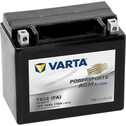 Montaje de Bateria Varta YTX12-4 510909017 10Ah 170A 12V Powersports Agm Active - 1