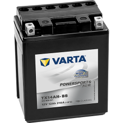 Montaje de Bateria Varta YTX14AH-BS 512908021 12Ah 210A 12V Powersports Agm High Performance - 1