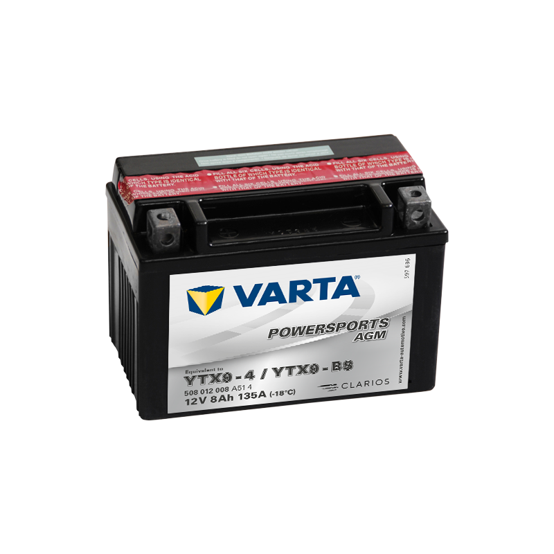 Instalación a domicilio de Varta YTX9-4,YTX9-BS 508012008 al mejor precio