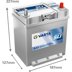 Montaje de Bateria Varta A13 40Ah 330A 12V Blue Dynamic - 2