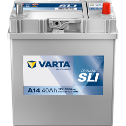 Montaje de Bateria Varta A14 40Ah 330A 12V Blue Dynamic - 1