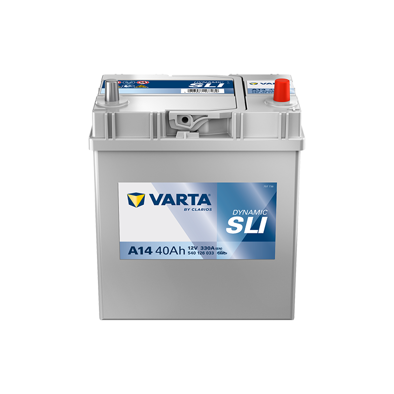 Montaje de Bateria Varta A14 40Ah 330A 12V Blue Dynamic - 1
