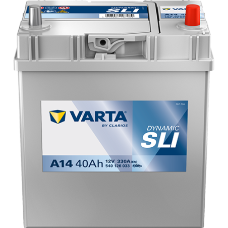 Montaje de Bateria Varta A14 40Ah 330A 12V Blue Dynamic - 1