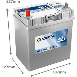 Montaje de Bateria Varta A15 40Ah 330A 12V Blue Dynamic - 2