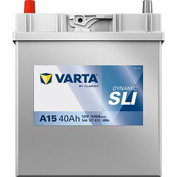 Montaje de Bateria Varta A15 40Ah 330A 12V Blue Dynamic - 3