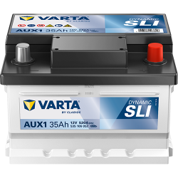 Montaje de Bateria Varta AUX1 35Ah 520A 12V Silver Dynamic Aux - 1