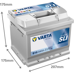 Montaje de Bateria Varta B18 44Ah 440A 12V Blue Dynamic - 2