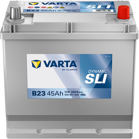 Montaje de Bateria Varta B23 45Ah 300A 12V Black Dynamic - 1