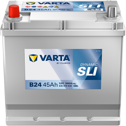 Montaje de Bateria Varta B24 45Ah 300A 12V Black Dynamic - 1