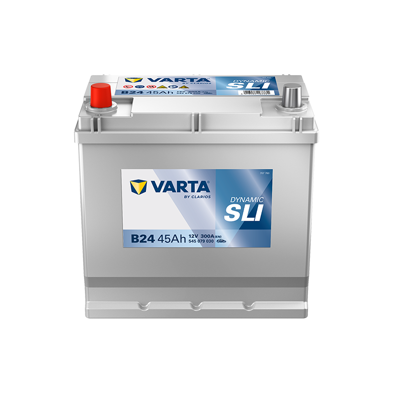 Montaje de Bateria Varta B24 45Ah 300A 12V Black Dynamic - 1