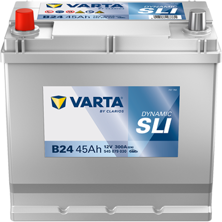 Montaje de Bateria Varta B24 45Ah 300A 12V Black Dynamic - 1