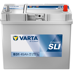 Montaje de Bateria Varta B31 45Ah 330A 12V Blue Dynamic - 1