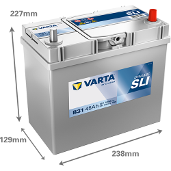 Montaje de Bateria Varta B31 45Ah 330A 12V Blue Dynamic - 2