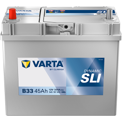 Montaje de Bateria Varta B33 45Ah 330A 12V Blue Dynamic - 1