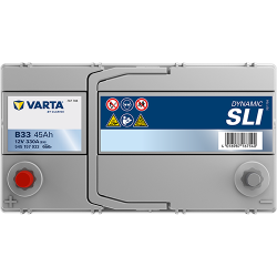Montaje de Bateria Varta B33 45Ah 330A 12V Blue Dynamic - 4