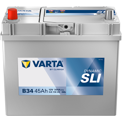 Montaje de Bateria Varta B34 45Ah 330A 12V Blue Dynamic - 1