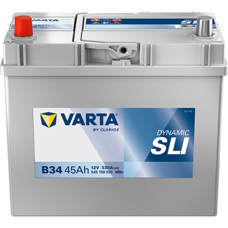 Montaje de Bateria Varta B34 45Ah 330A 12V Blue Dynamic - 1