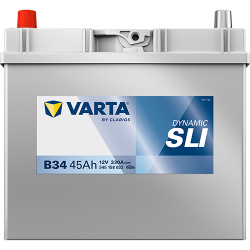 Montaje de Bateria Varta B34 45Ah 330A 12V Blue Dynamic - 3