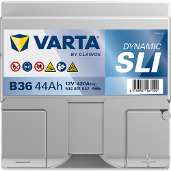 Montaje de Bateria Varta B36 44Ah 420A 12V Blue Dynamic - 4