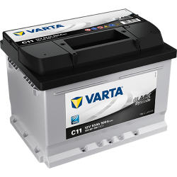 Montaje de Bateria Varta C11 53Ah 500A 12V Black Dynamic - 1