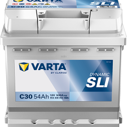 Montaje de Bateria Varta C30 54Ah 530A 12V Silver Dynamic - 1