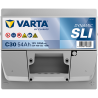 Montaje de Bateria Varta C30 54Ah 530A 12V Silver Dynamic - 4
