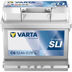Montaje de Bateria Varta C6 52Ah 520A 12V Silver Dynamic - 1