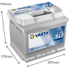 Montaje de Bateria Varta C6 52Ah 520A 12V Silver Dynamic - 2