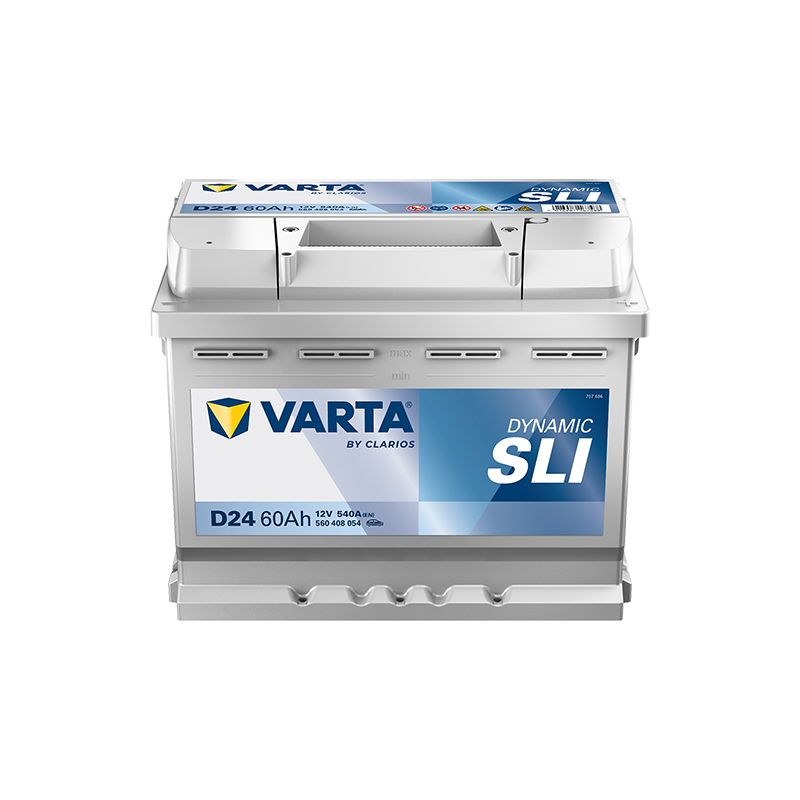 Montaje de Bateria Varta D24 60Ah 540A 12V Blue Dynamic - 1