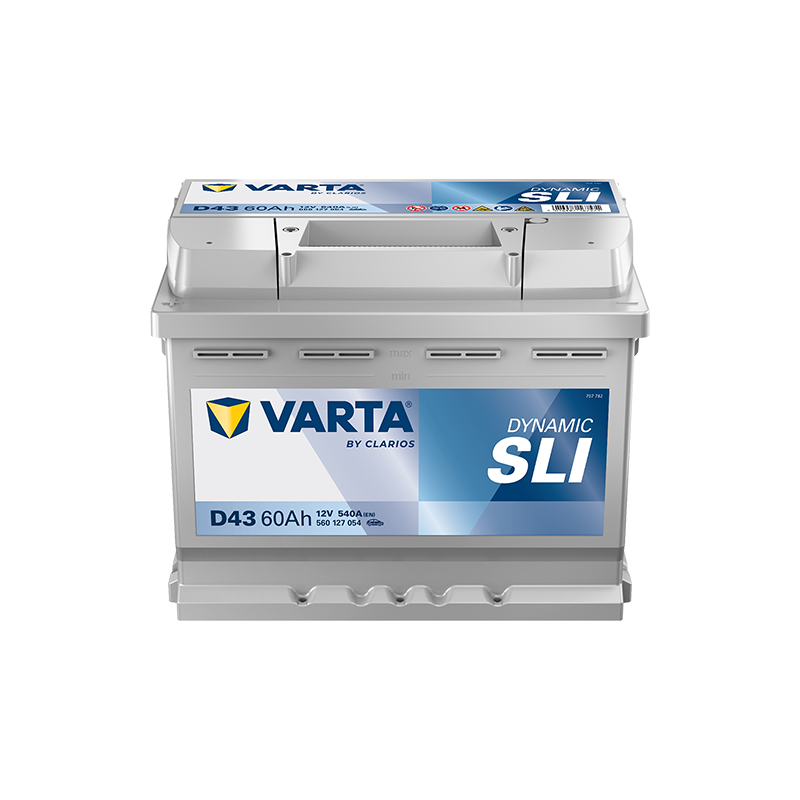 Montaje de Bateria Varta D43 60Ah 540A 12V Blue Dynamic - 1