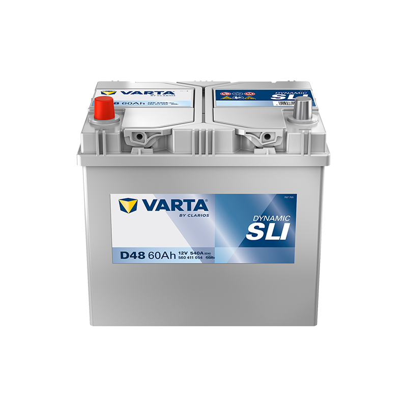Montaje de Bateria Varta D48 60Ah 540A 12V Blue Dynamic - 1