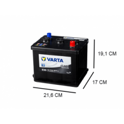 Montaje de Bateria Varta 077015036 77Ah 360A 6V Classic