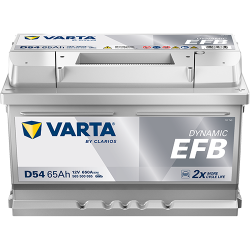 Montaje de Bateria Varta D54 65Ah 650A 12V Blue Dynamic Efb - 1