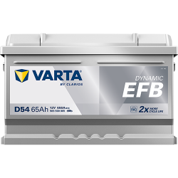 Montaje de Bateria Varta D54 65Ah 650A 12V Blue Dynamic Efb - 3