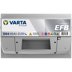 Montaje de Bateria Varta D54 65Ah 650A 12V Blue Dynamic Efb - 4