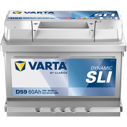 Montaje de Bateria Varta D59 60Ah 540A 12V Blue Dynamic - 1