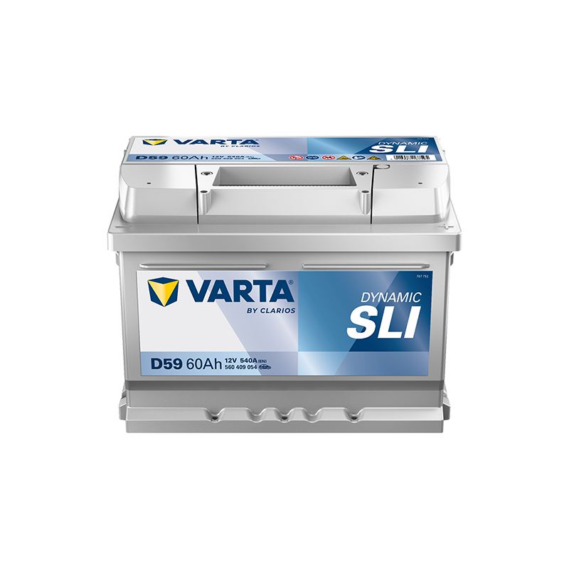 Montaje de Bateria Varta D59 60Ah 540A 12V Blue Dynamic - 1
