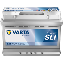Montaje de Bateria Varta E11 74Ah 680A 12V Blue Dynamic - 1