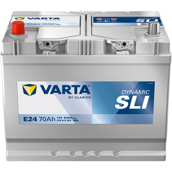Montaje de Bateria Varta E24 70Ah 630A 12V Blue Dynamic - 1